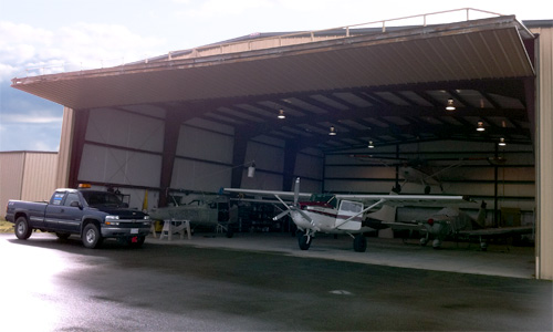 nanaimo aircraft maintenance hanger
